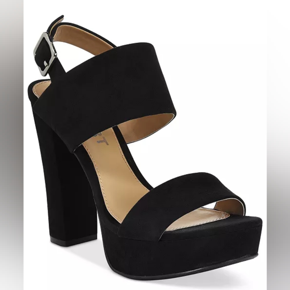Report Lawren Two Piece Suede Platform Sandal